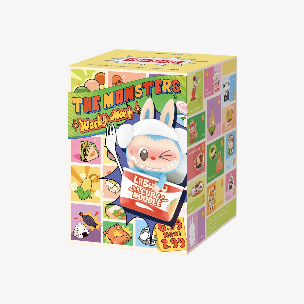 Labubu POP MART Wacky Mart Series 2つ Labubu POP MART Wacky Mart Series 2つ Labubu The Monsters