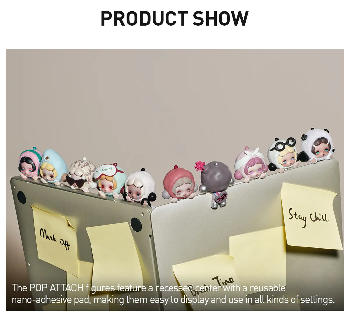SKULLPANDA POP ATTACH θ Off Mode Series