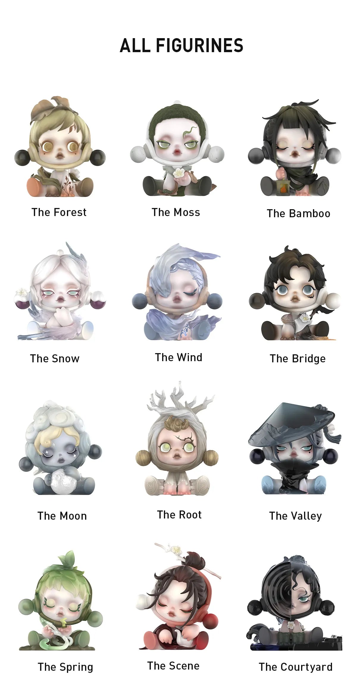 SKULLPANDA The Ink Plum Blossom