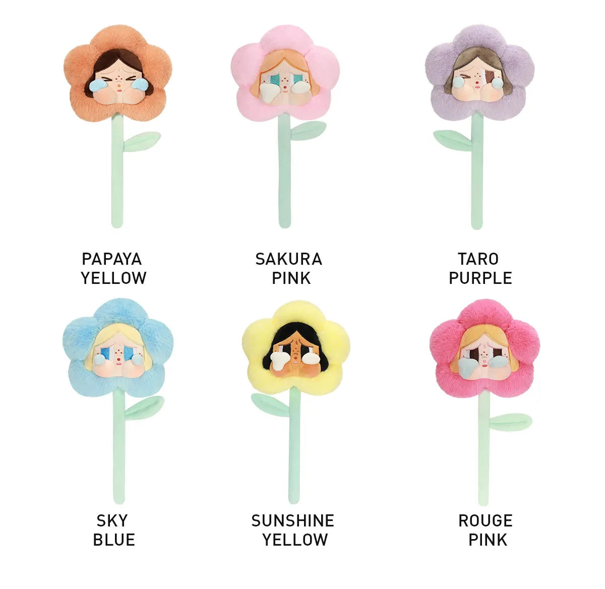 CRYBABY Sad Club Plush Flower