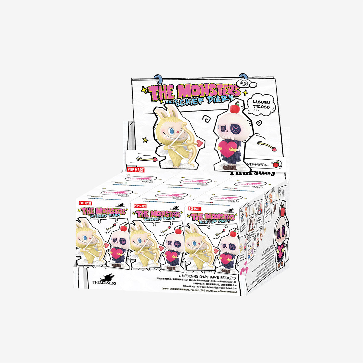 Labubu Mischief Diary Series Figures