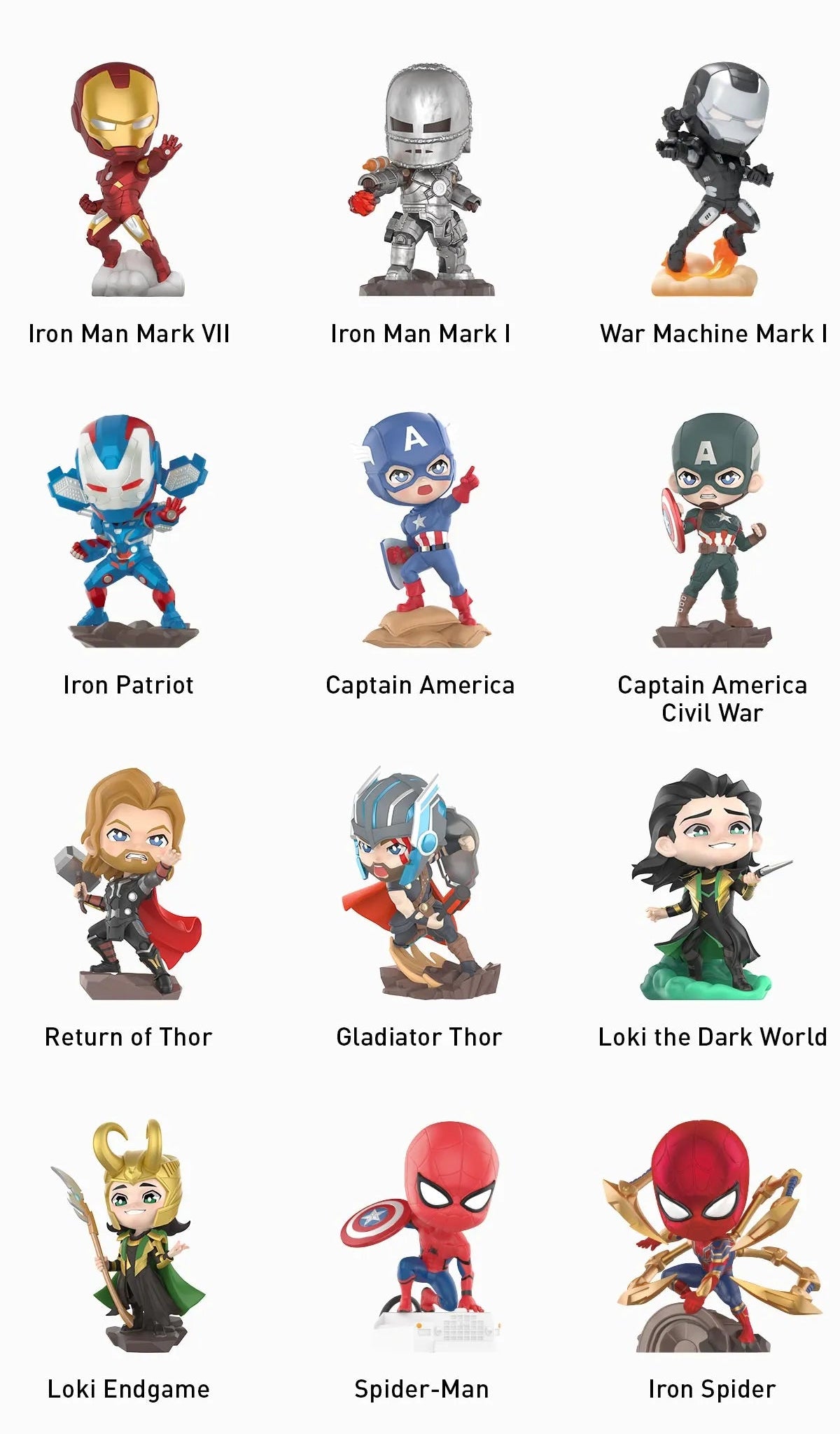 Marvel Infinity Saga Series Figures