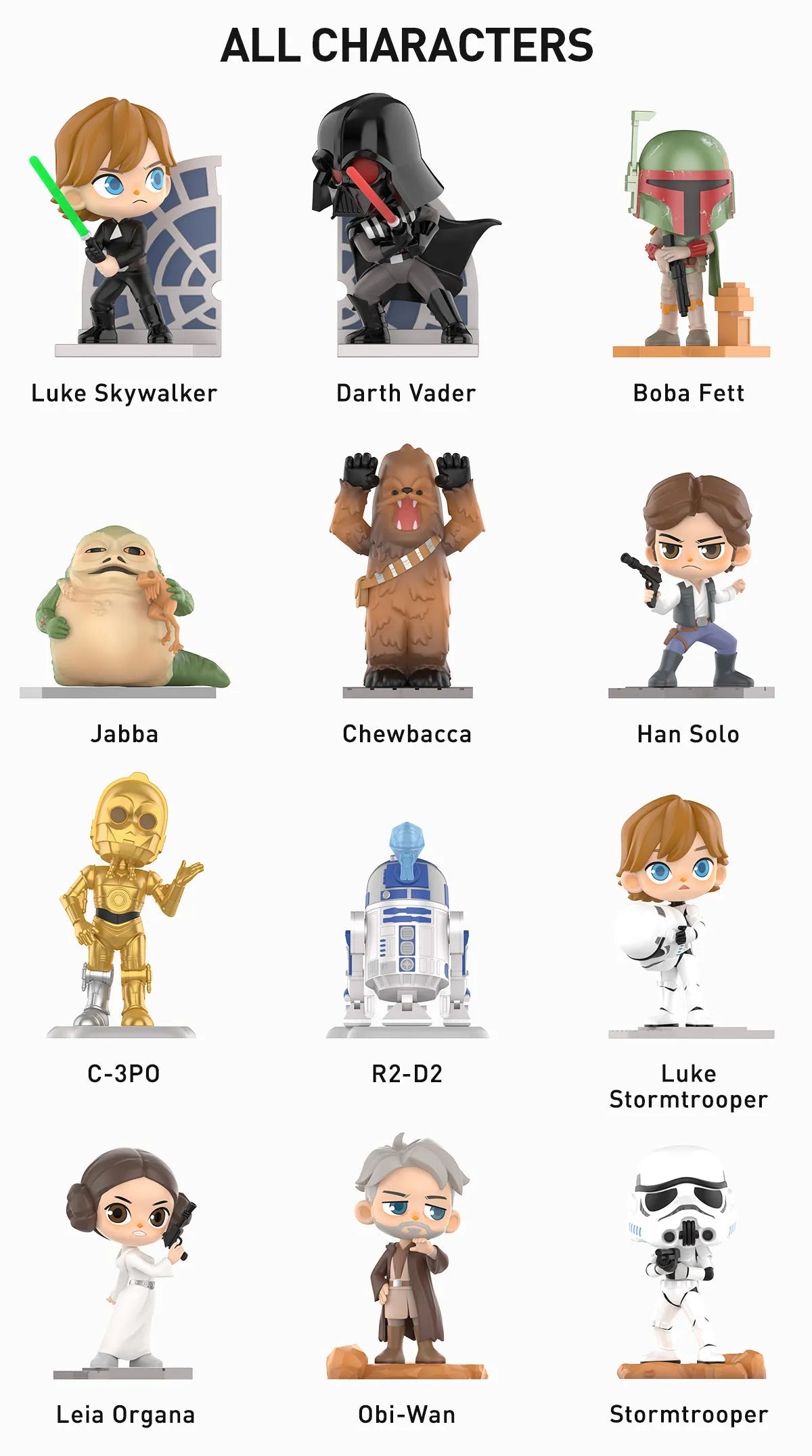 Popmart x Star Wars Series