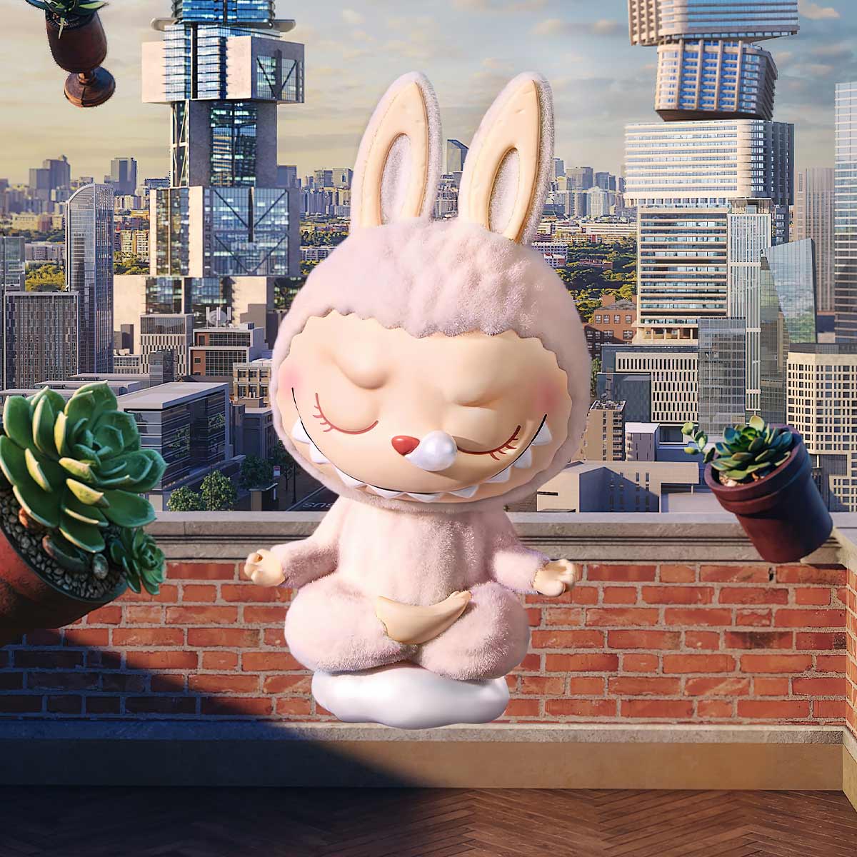 Labubu Lazy Yoga Series