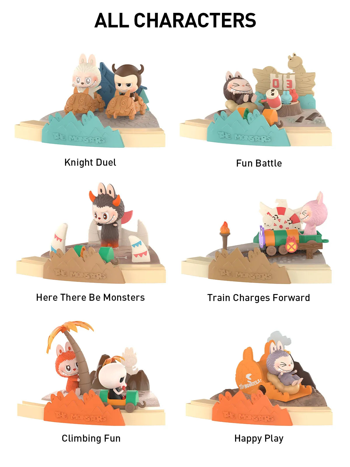Labubu Playing Games Series