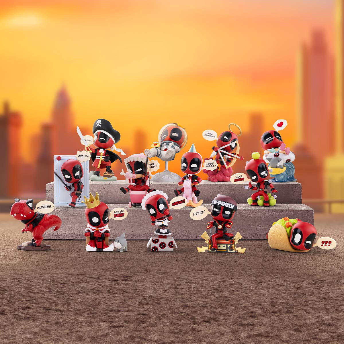 Popmart x Deadpool Series