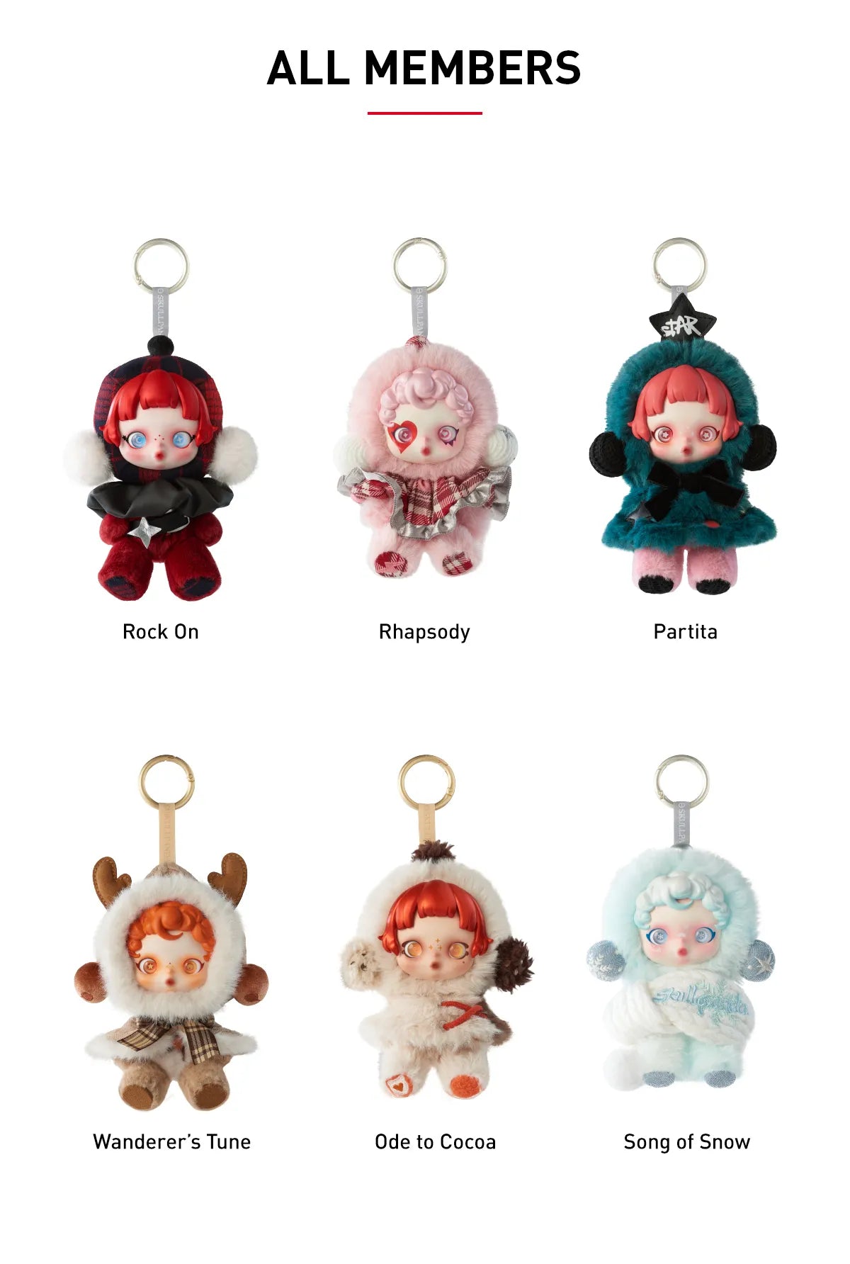 SKULLPANDA Winter Symphony Pendant