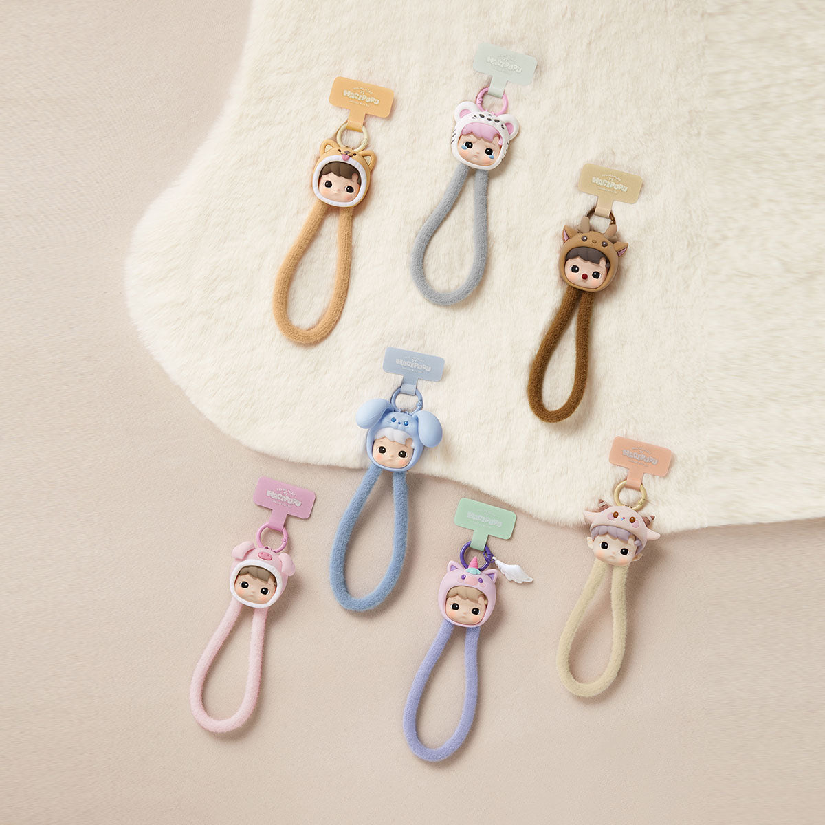 HACIPUPU Snuggle With You Series Phone Lanyard