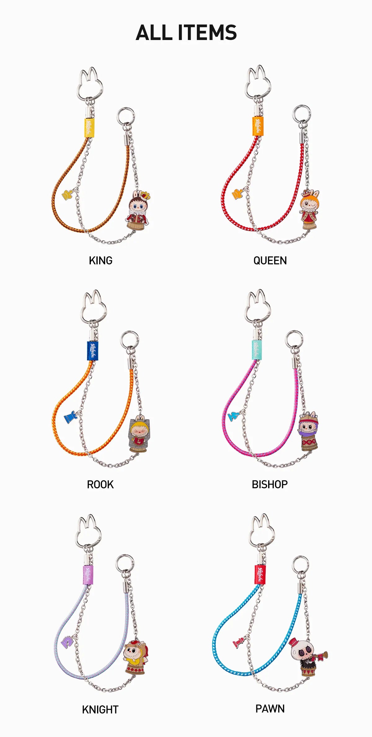 Labubu Let's Checkmate Pendant