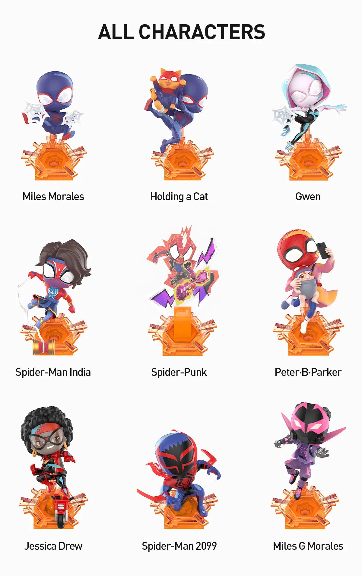 Popmart x Spider-Verse Series