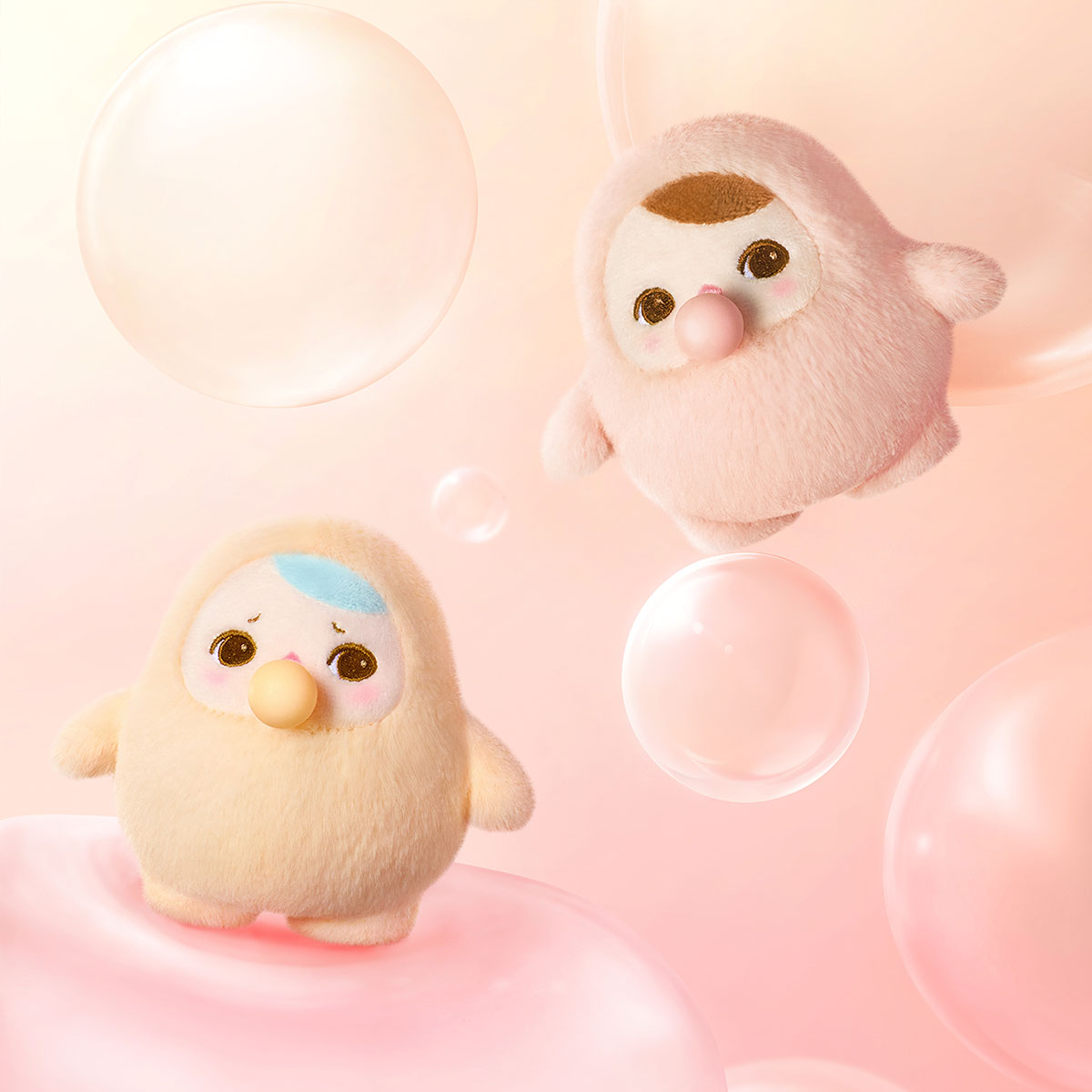 【正規品・未開封】PUCKY BEANIE BUBBLE UP 3箱 PUCKY Beanie Bubble up Series – CURIO