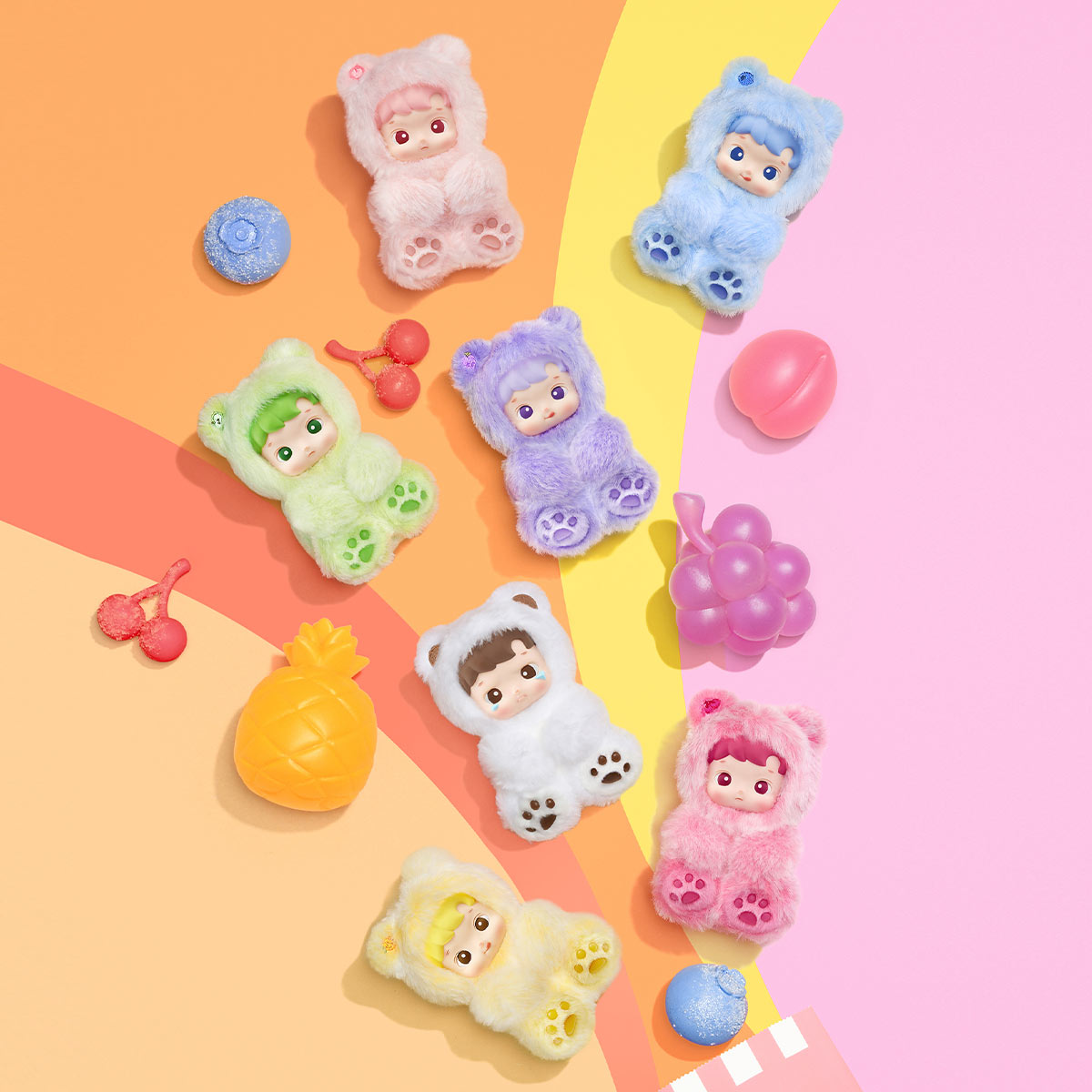 HACIPUPU GummyBear Plush Pendant