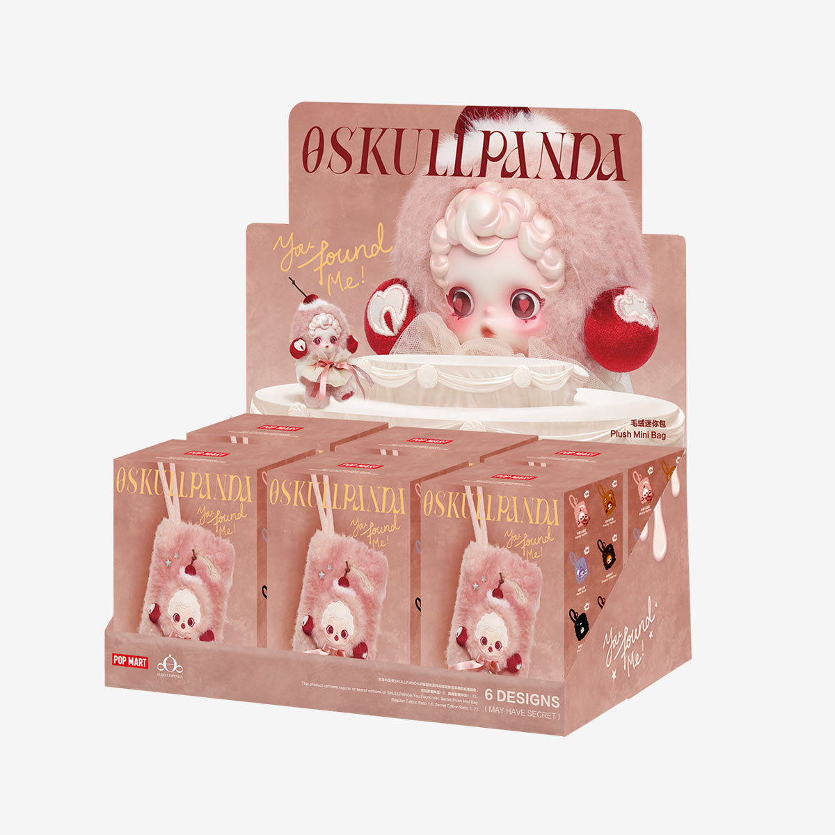 SKULLPANDA You Found Me! Series Plush Mini Bag