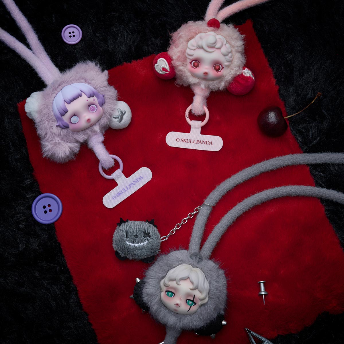 SKULLPANDA You Found Me Series Phone Lanyard