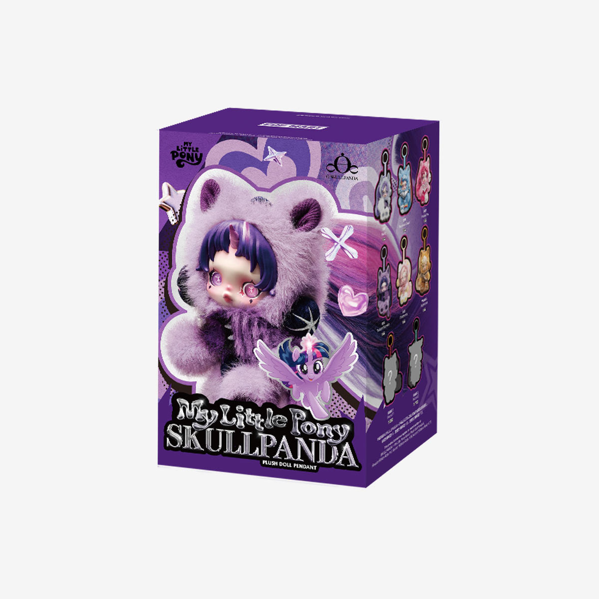 SKULLPANDA × My Little Pony Plush Pendant