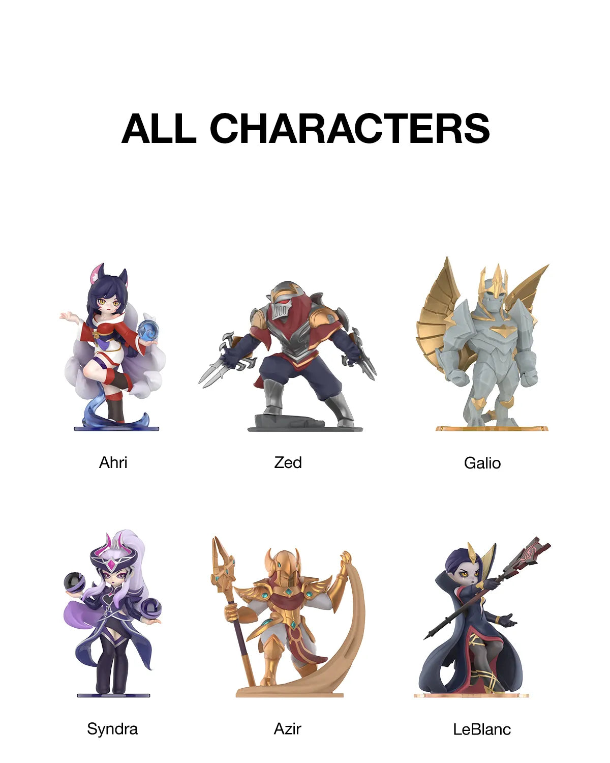 League of Legends Midlane Icons Series – CURIO League of Legends Midlane Icons Series – CURIO