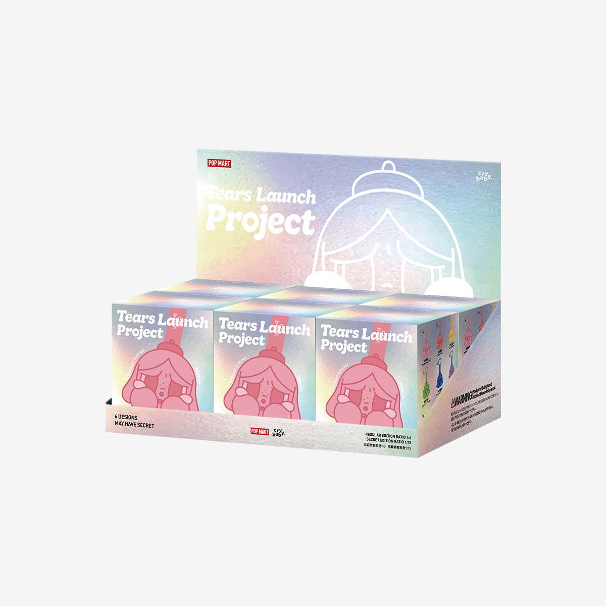 CRYBABY Tears Launch Project Series Plush Pendant