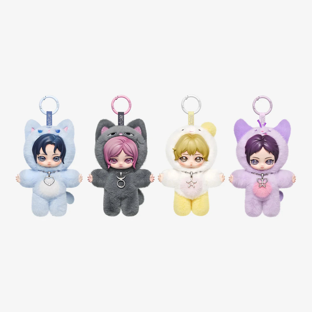 AESPA x POPMART Fluffy Club Series Vinyl Plush Doll Pendant
