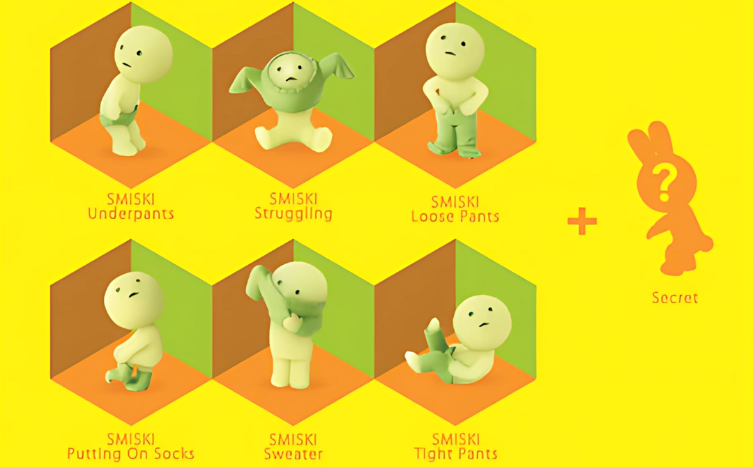 Smiski Dressing series