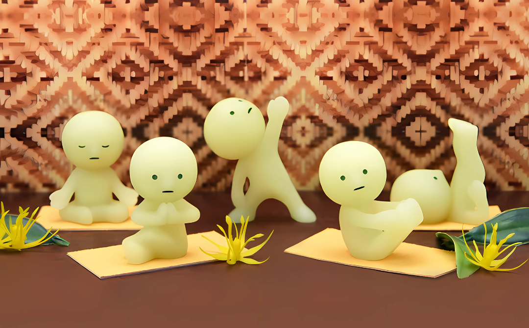 Smiski Yoga series