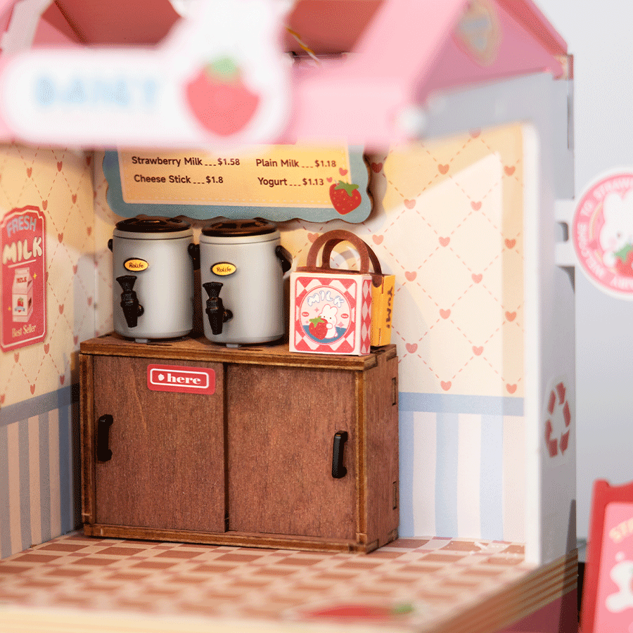 Strawberry Milk Box