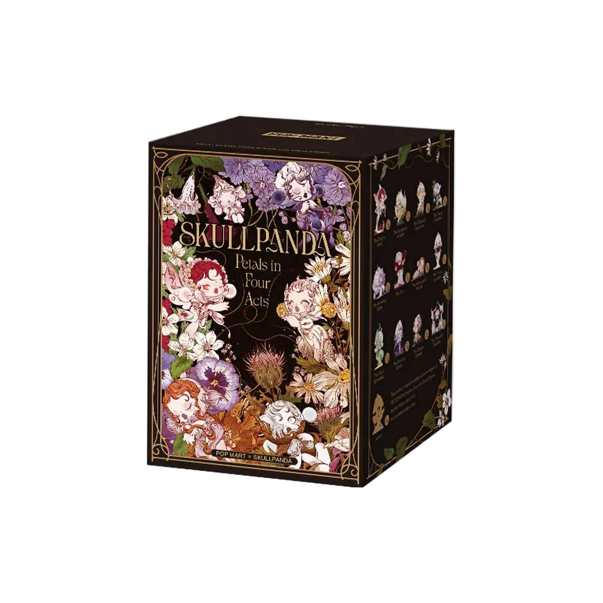 SKULLPANDA Petals in Four Acts figures