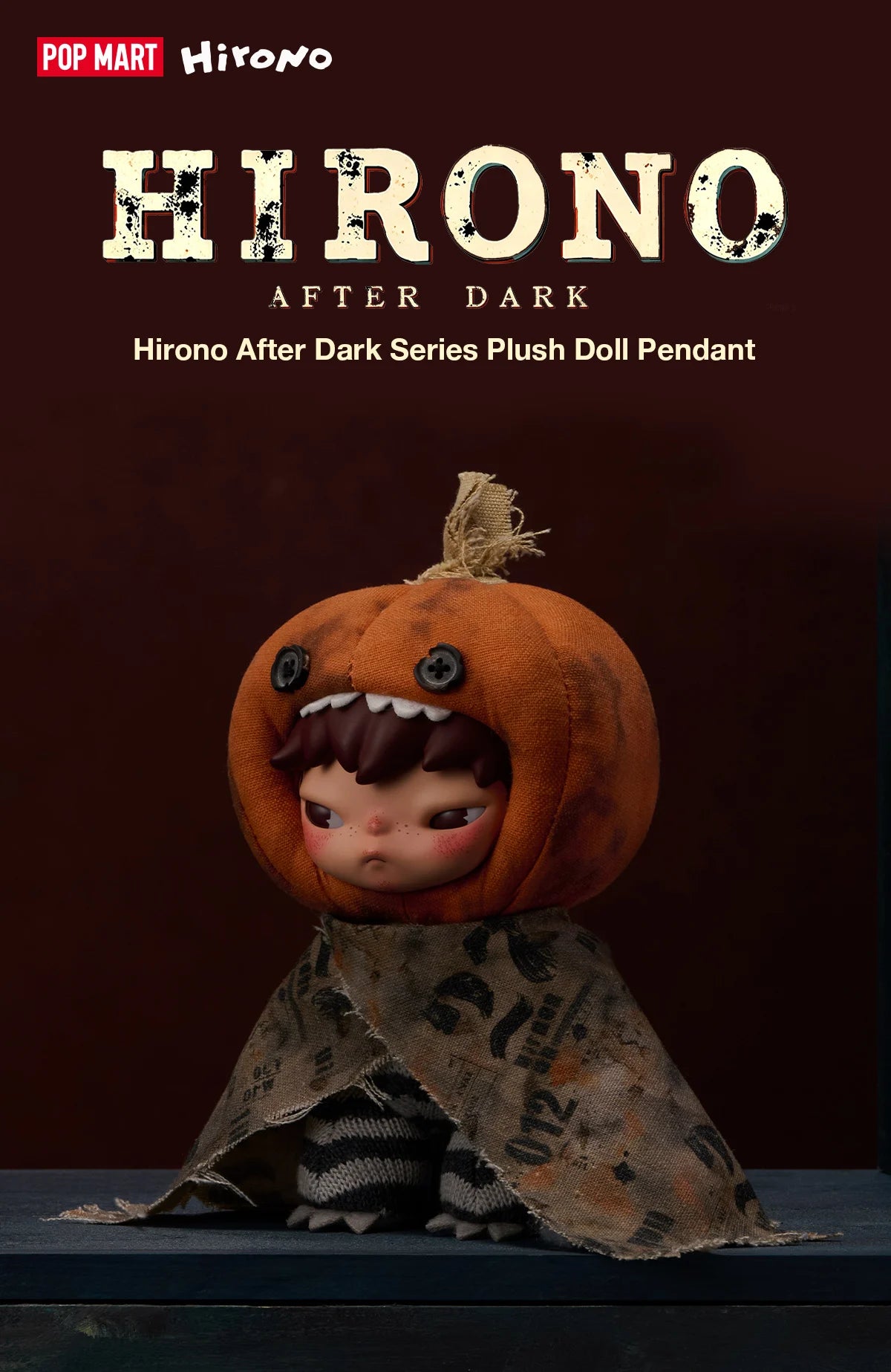 Hirono After Dark Series Plush Doll Pendant