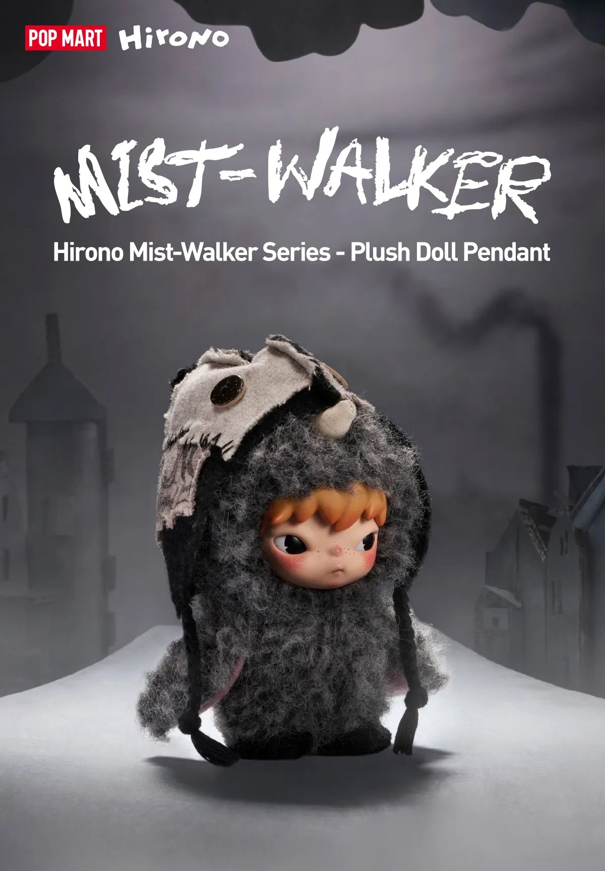 Hirono Mist-Walker Series - Plush Doll Pendant