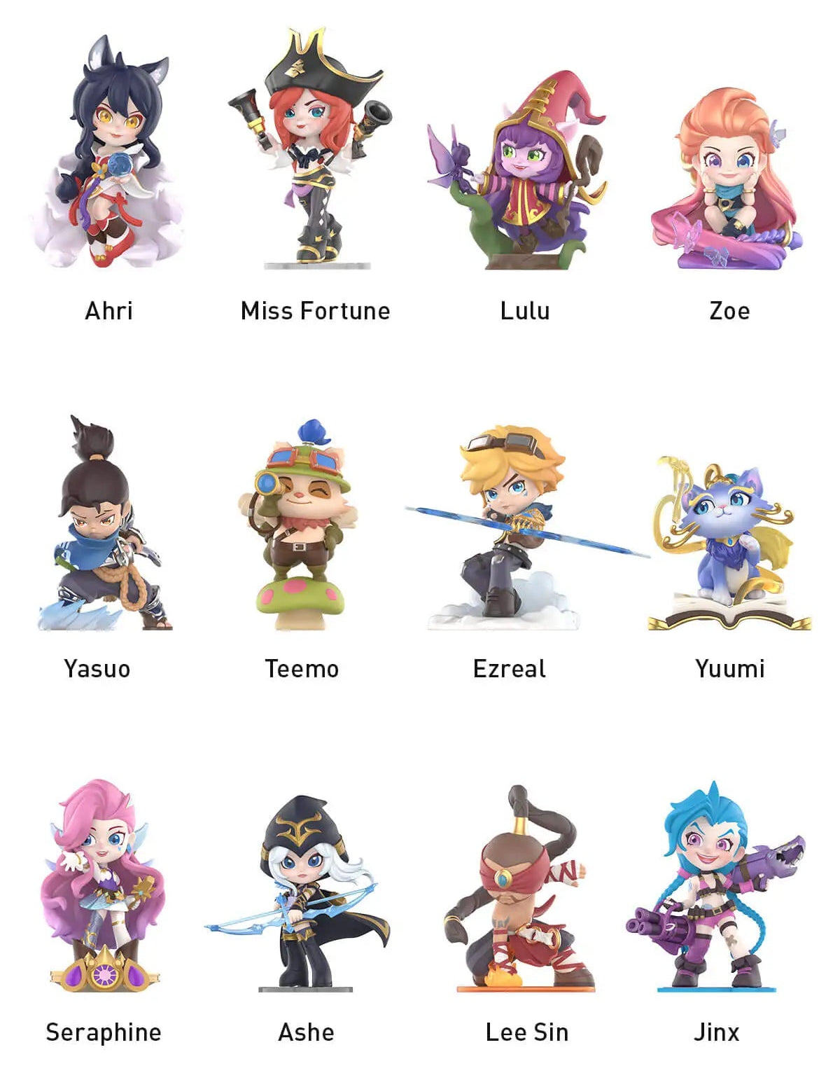 LOL Classic Characters Series Figures