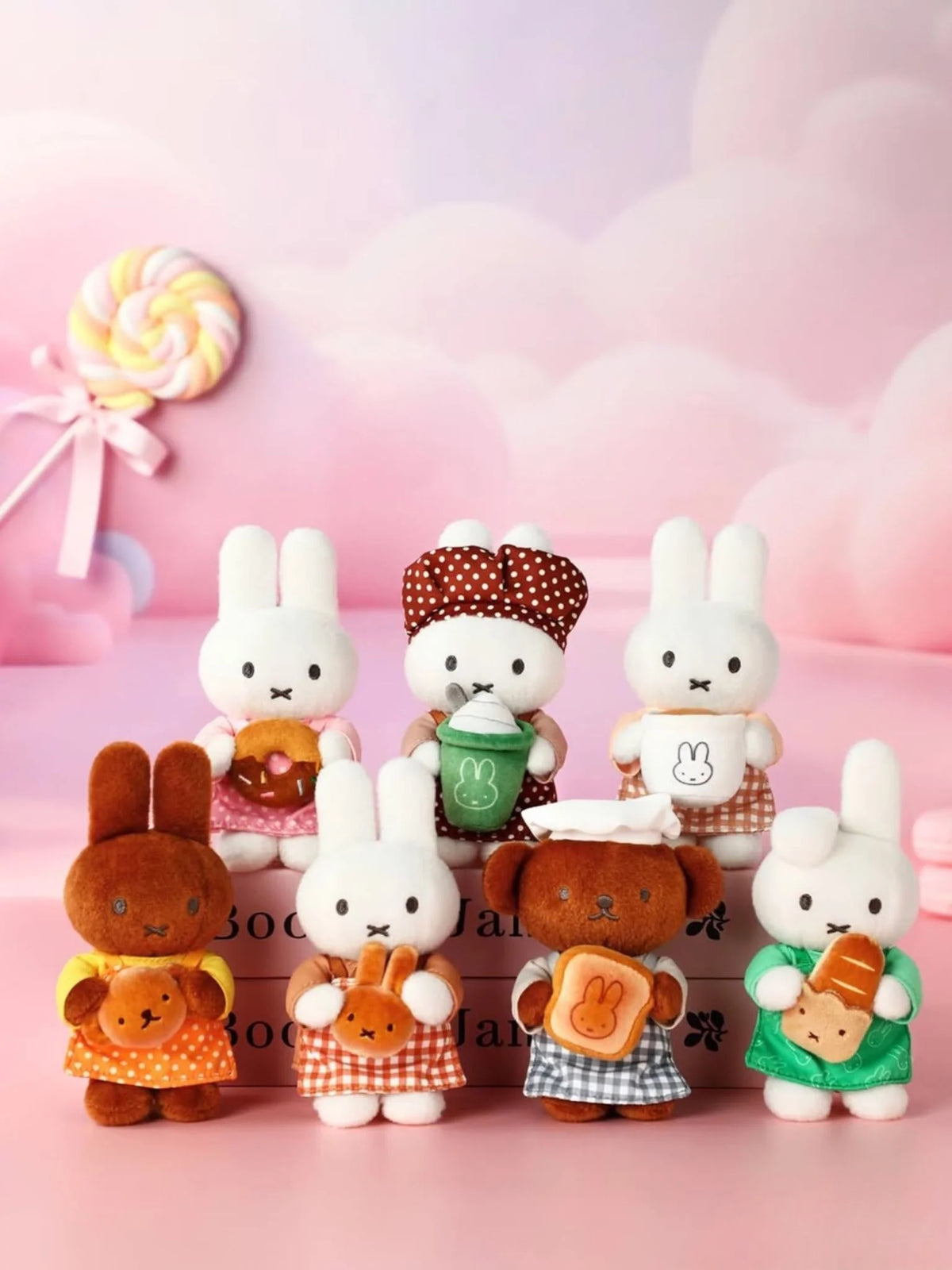 MIFFY Baking Plush Pendants Series